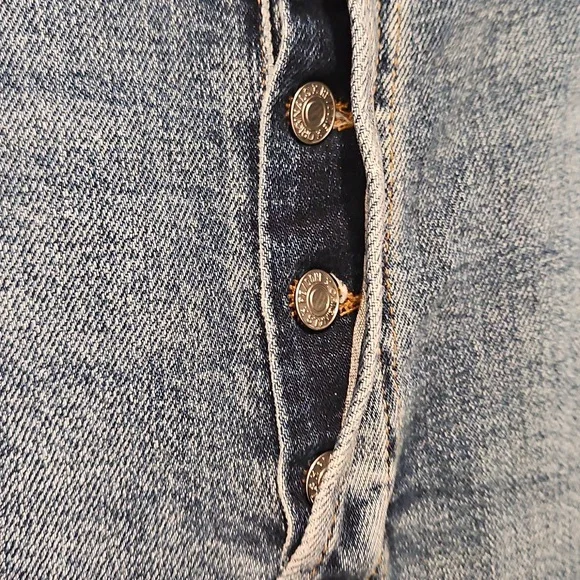 Re/Done High Rise Blue Jeans Size 31 - Picture 3 of 5